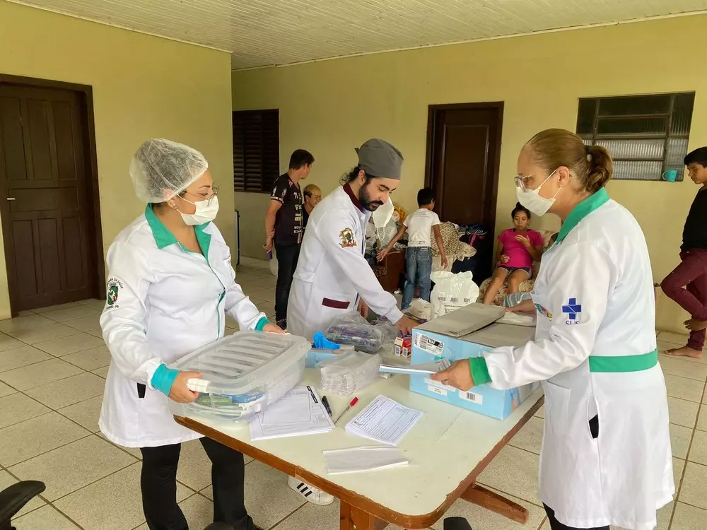 Importantes ações coletivas de saúde bucal foram realizadas em Rio Negro